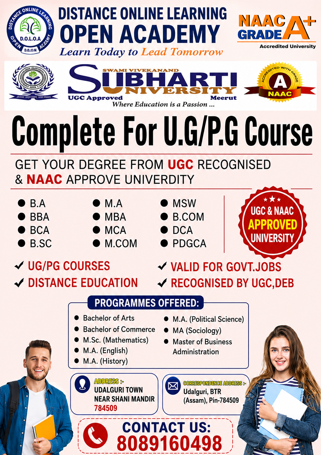Admission Open